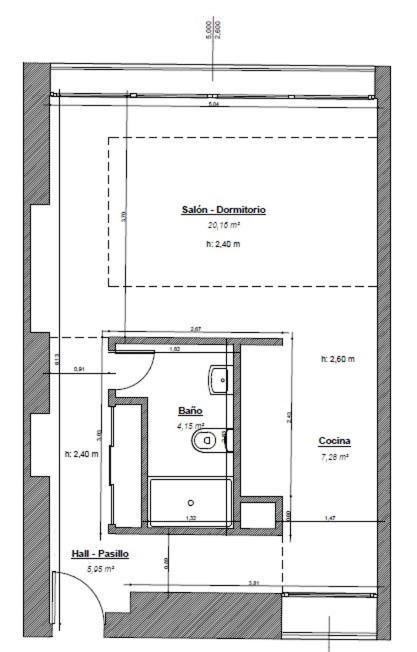Estudio En Plaza Vara Del Rey Madrid Exterior photo